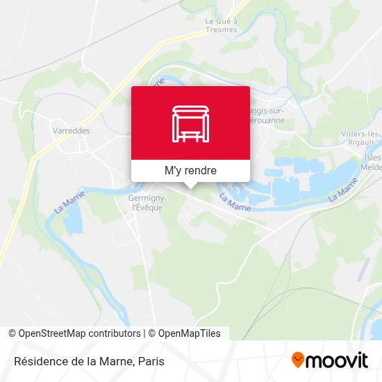 Résidence de la Marne plan