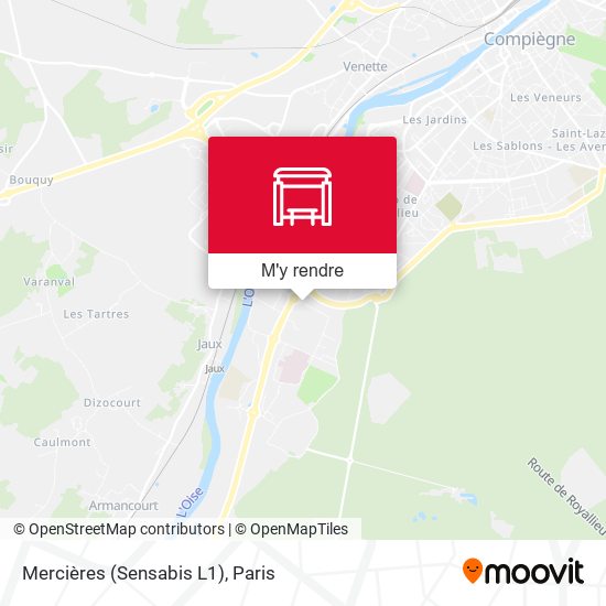Mercières (Sensabis L1) plan