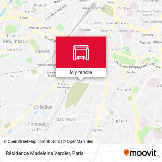 Résidence Madeleine Verdier plan