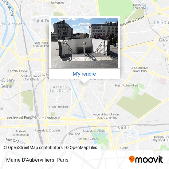 Mairie D'Aubervilliers plan