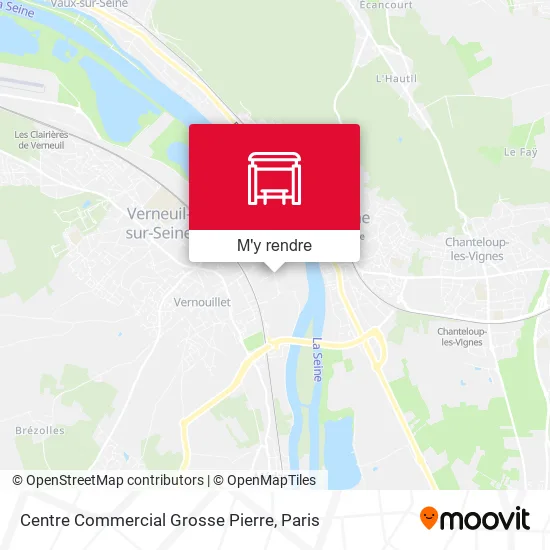 Centre Commercial Grosse Pierre plan