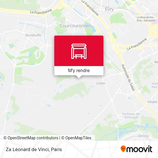 Za Léonard de Vinci plan
