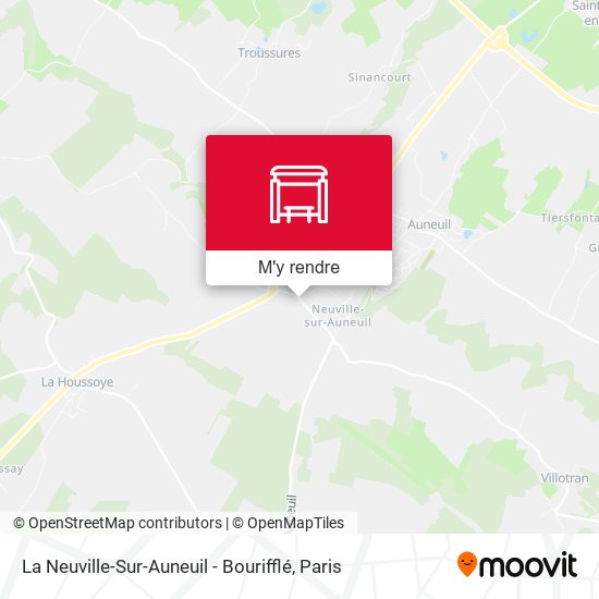 La Neuville-Sur-Auneuil - Bourifflé plan