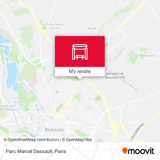 Parc Marcel Dassault plan