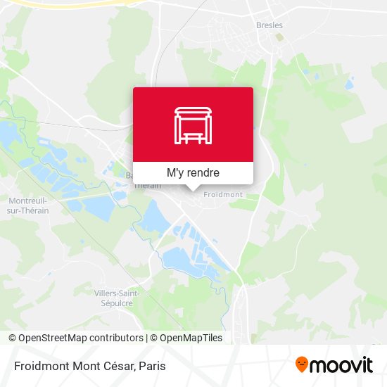 Froidmont Mont César plan