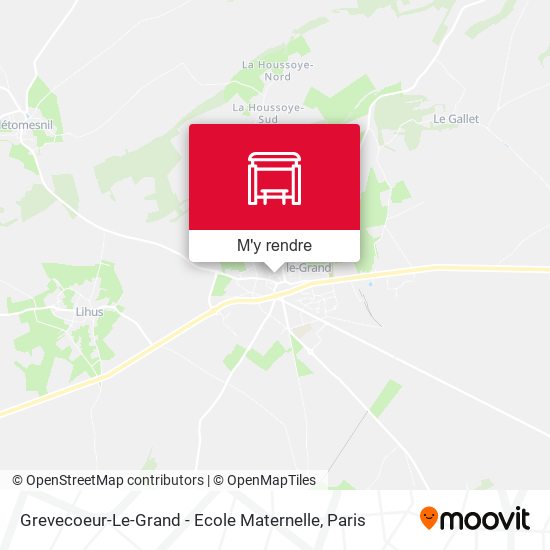 Grevecoeur-Le-Grand - Ecole Maternelle plan