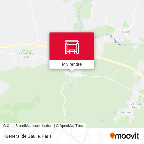 Général de Gaulle plan
