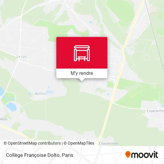 Collège Françoise Dolto plan