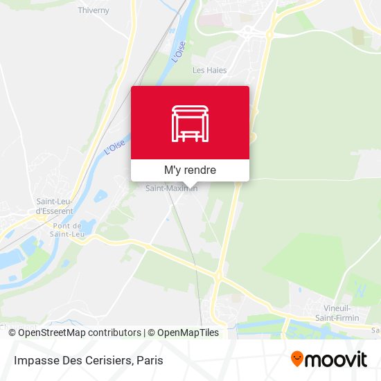 Impasse Des Cerisiers plan