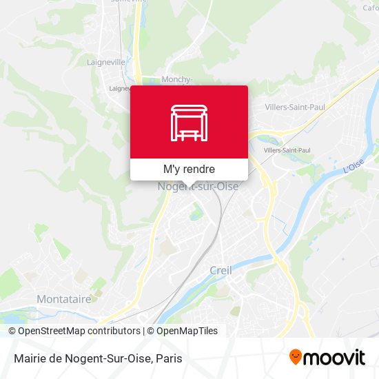 Mairie de Nogent-Sur-Oise plan