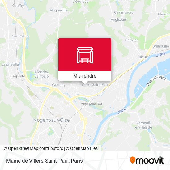 Mairie de Villers-Saint-Paul plan