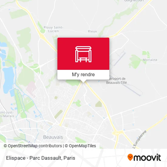 Elispace - Parc Dassault plan