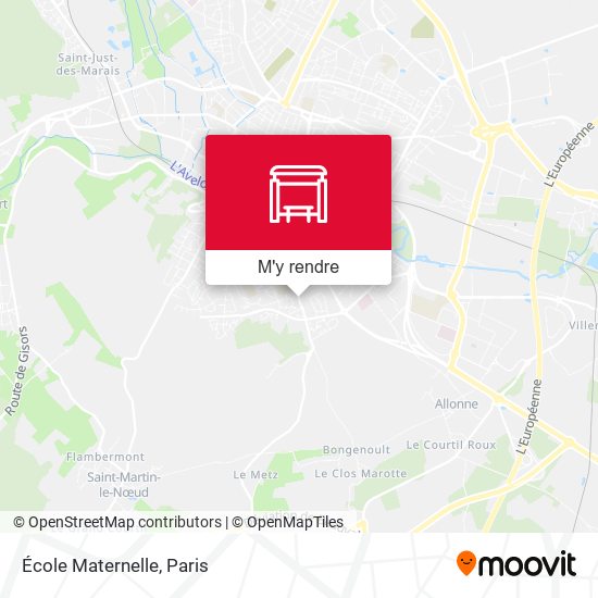 École Maternelle plan