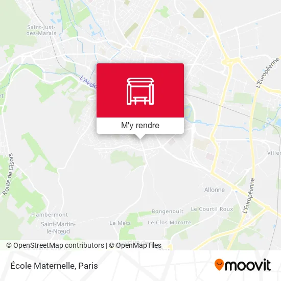 École Maternelle plan