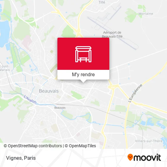 Vignes plan