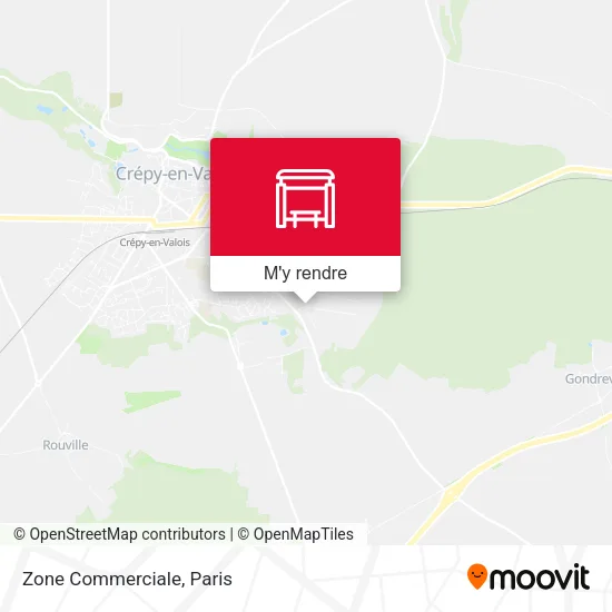 Zone Commerciale plan
