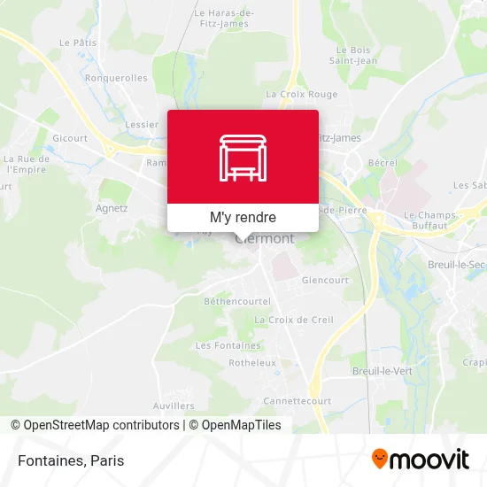 Fontaines plan