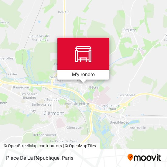 Place De La République plan