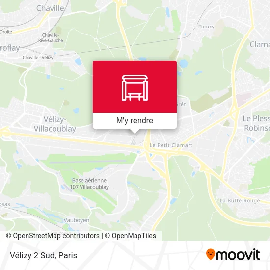 Vélizy 2 Sud plan