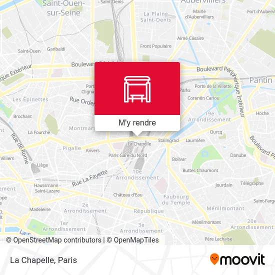 La Chapelle plan