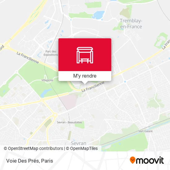 Voie Des Prés plan