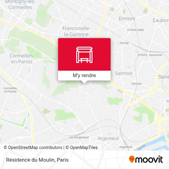 Résidence du Moulin plan