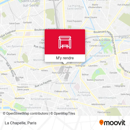 La Chapelle plan