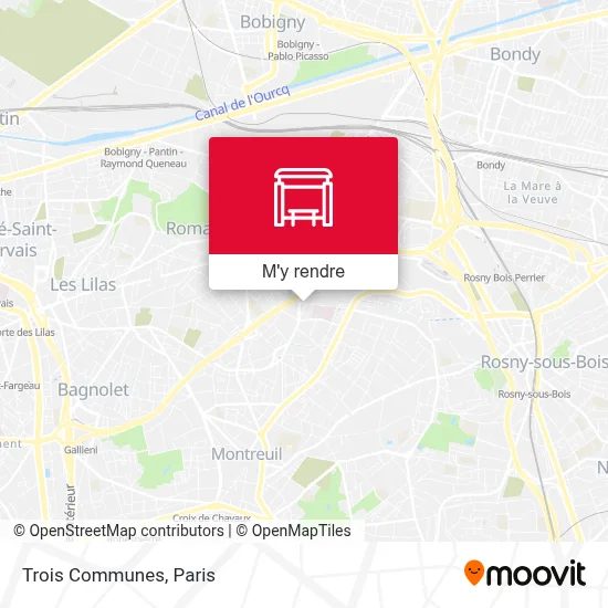 Trois Communes plan