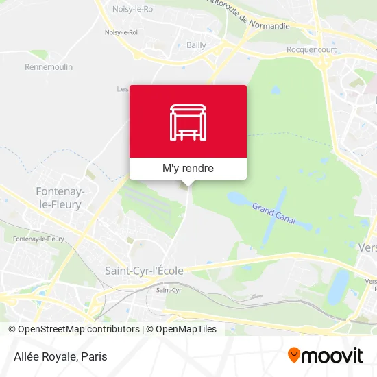 Allée Royale plan