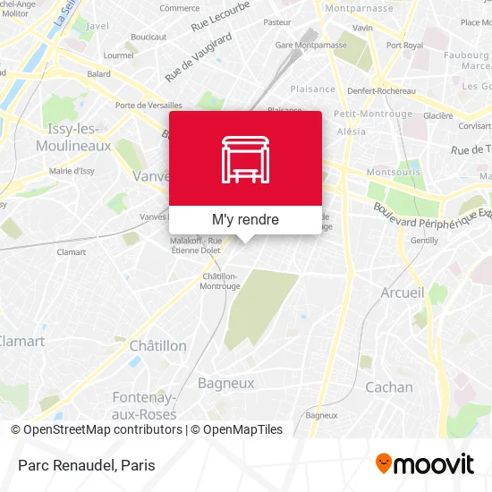 Parc Renaudel plan