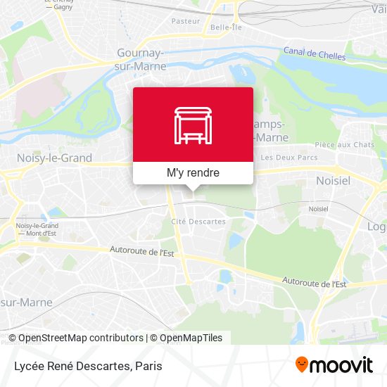 Lycée René Descartes plan