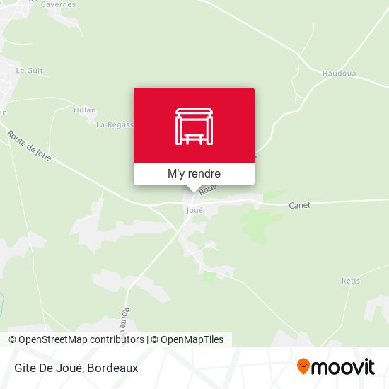 Gite De Joué plan