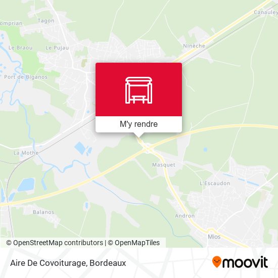 Aire De Covoiturage plan