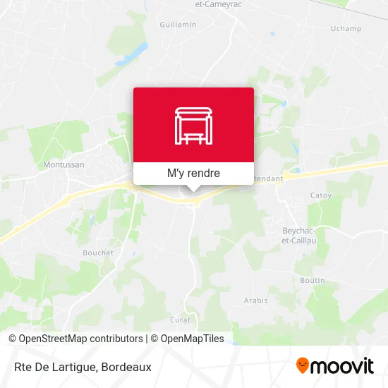 Rte De Lartigue plan