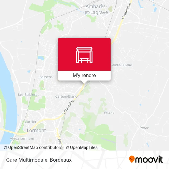 Gare Multimodale plan