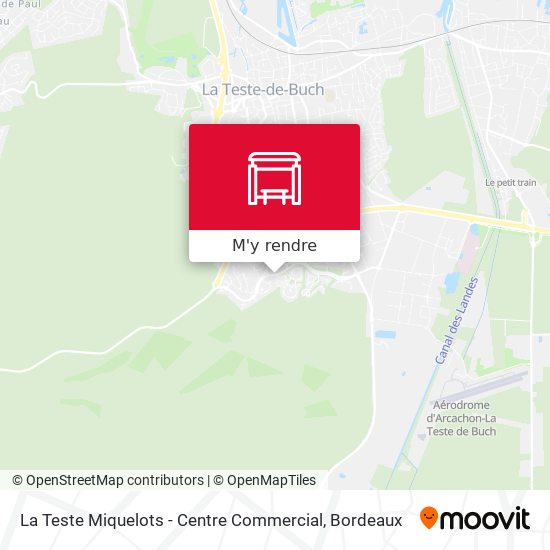 La Teste Miquelots - Centre Commercial plan