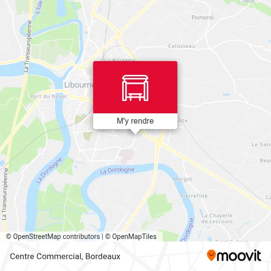 Centre Commercial plan