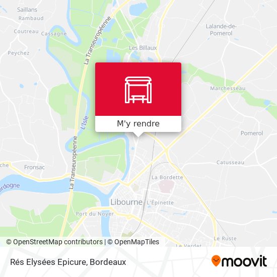 Rés Elysées Epicure plan