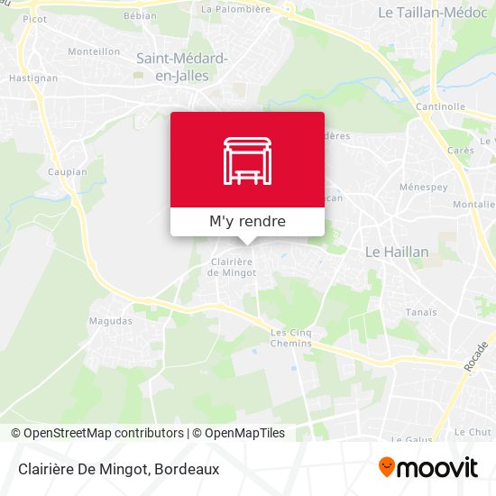 Clairière De Mingot plan