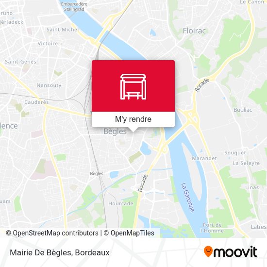 Mairie De Bègles plan