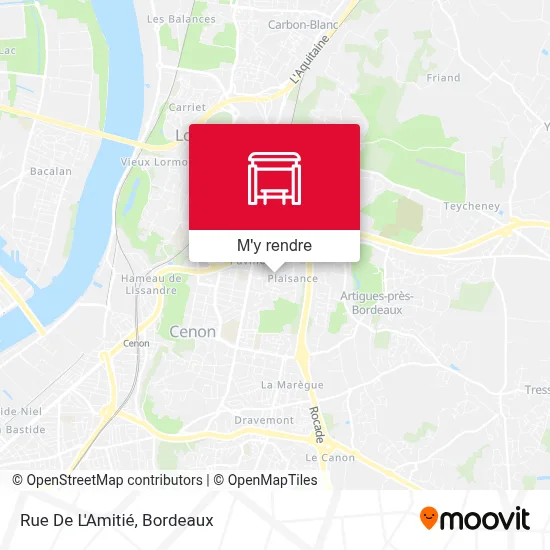 Rue De L'Amitié plan