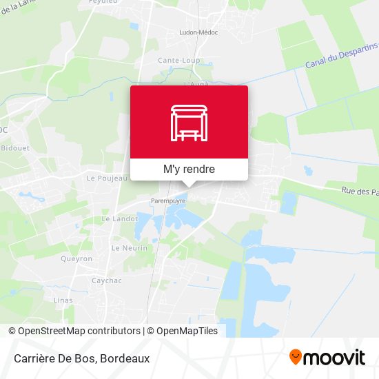 Carrière De Bos plan