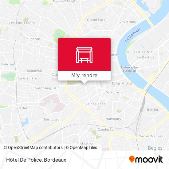Hôtel De Police plan