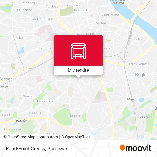 Rond-Point Crespy plan