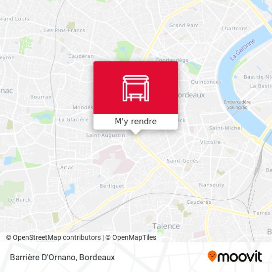 Barrière D'Ornano plan