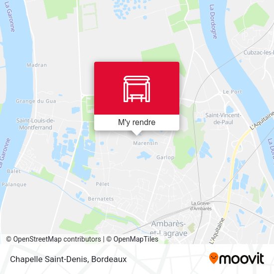 Chapelle Saint-Denis plan