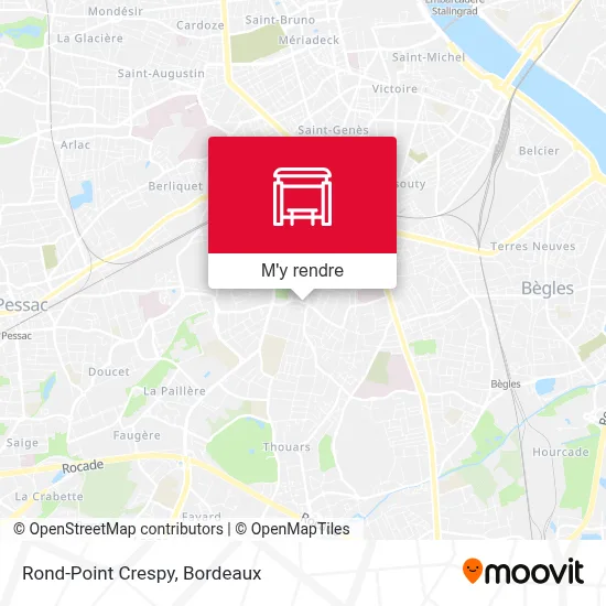 Rond-Point Crespy plan