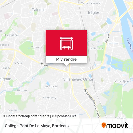 Collège Pont De La Maye plan