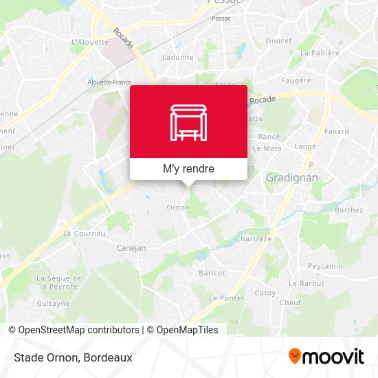 Stade Ornon plan