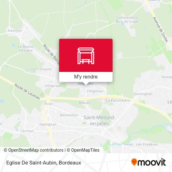 Eglise De Saint-Aubin plan